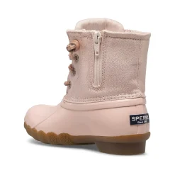 Kids Sperry Big Kid's Saltwater Sparkle Duck Boot