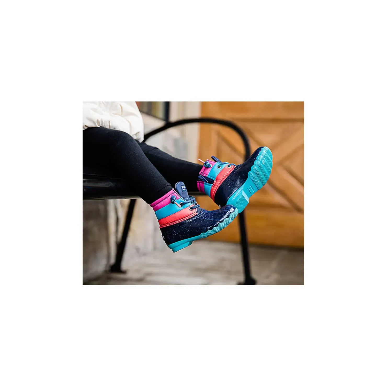 Kids Sperry Little Kid's Saltwater Junior Duck Boot