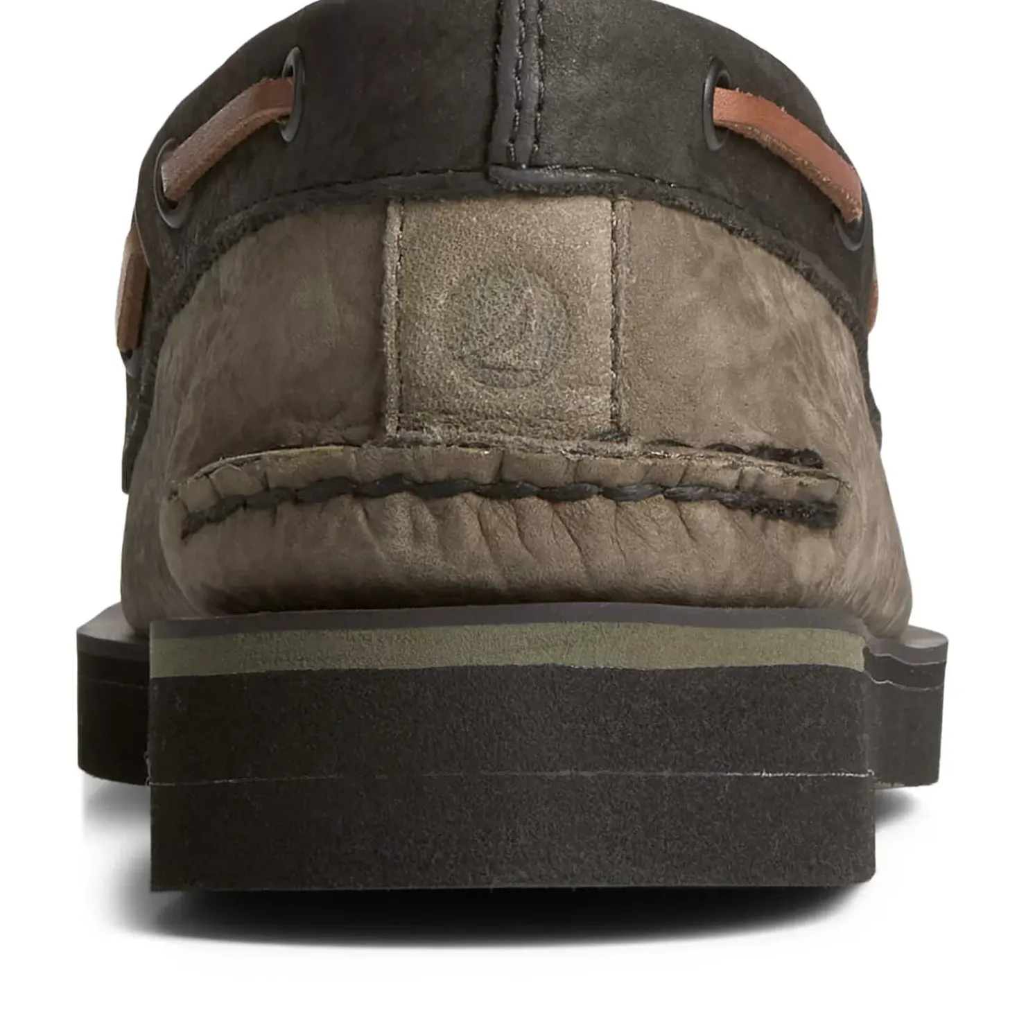 Men Sperry Men's Authentic Original™ PLUSHWAVE™ Double Sole Tumbled Boat Shoe