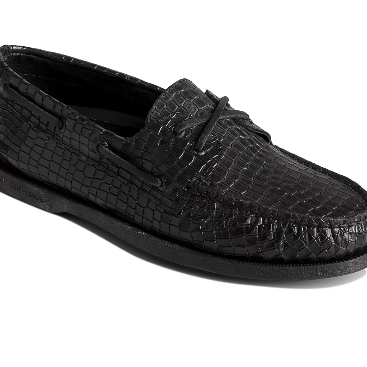 Men Sperry Men's Authentic Original™ Croc Embossed Boat Shoe