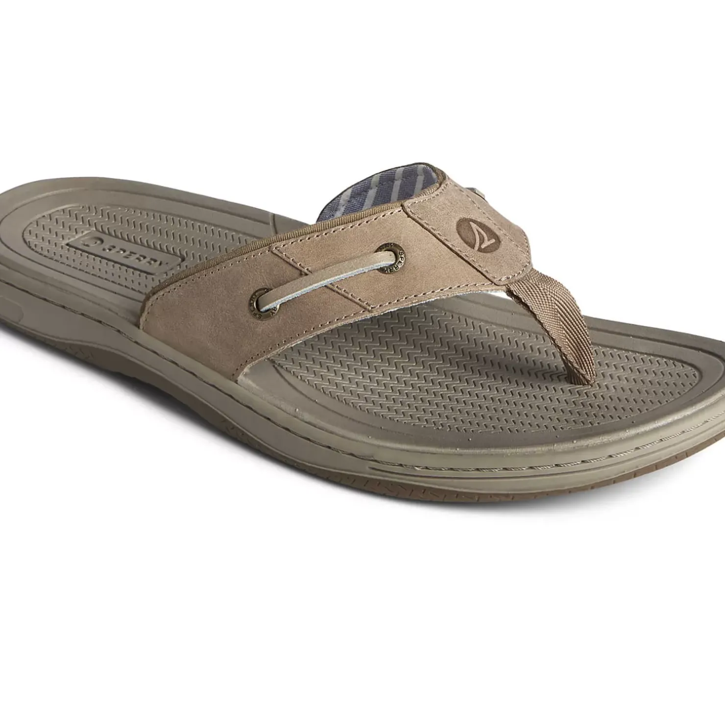 Men Sperry Men's Baitfish Leather Flip Flop
