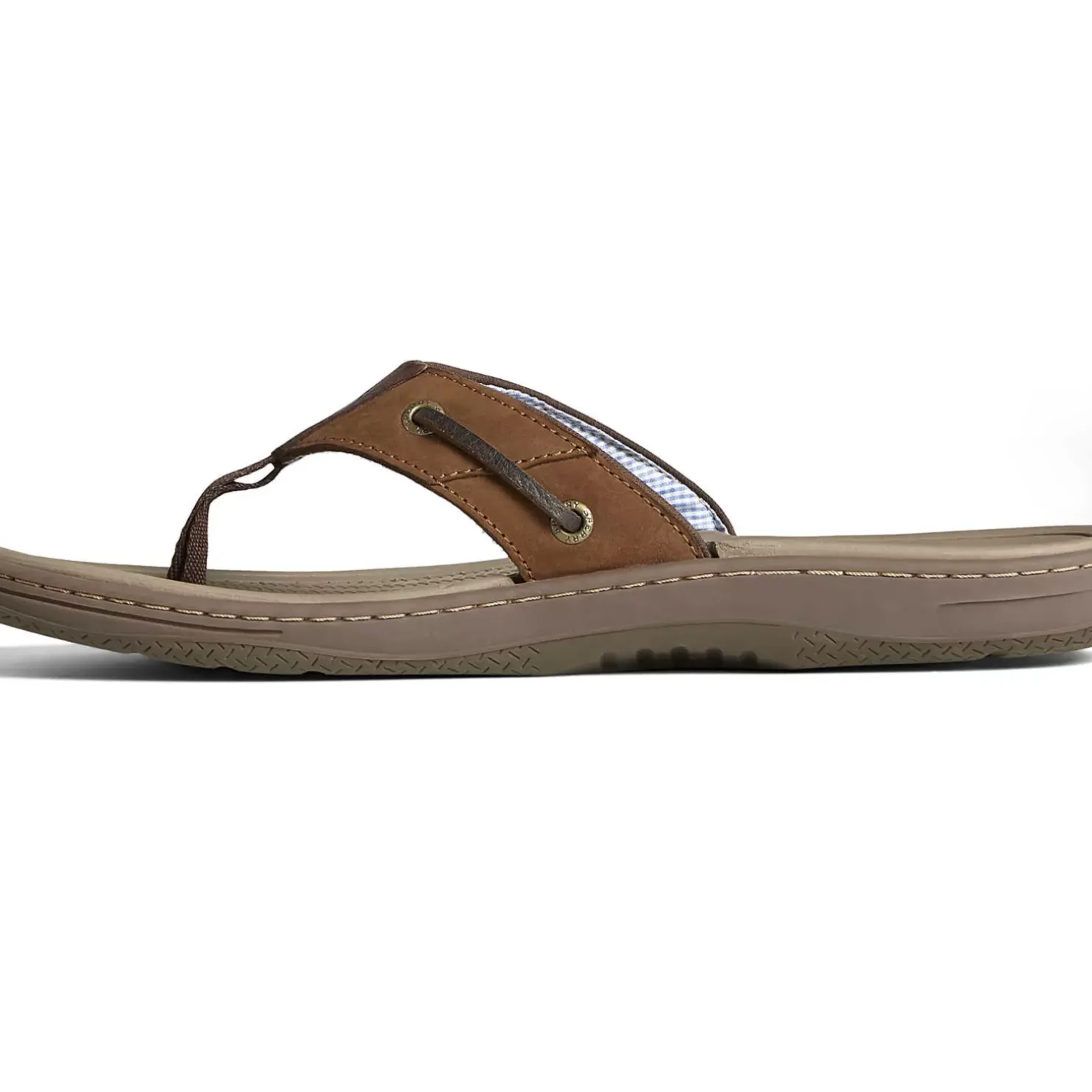 Men Sperry Men's Baitfish Leather Flip Flop