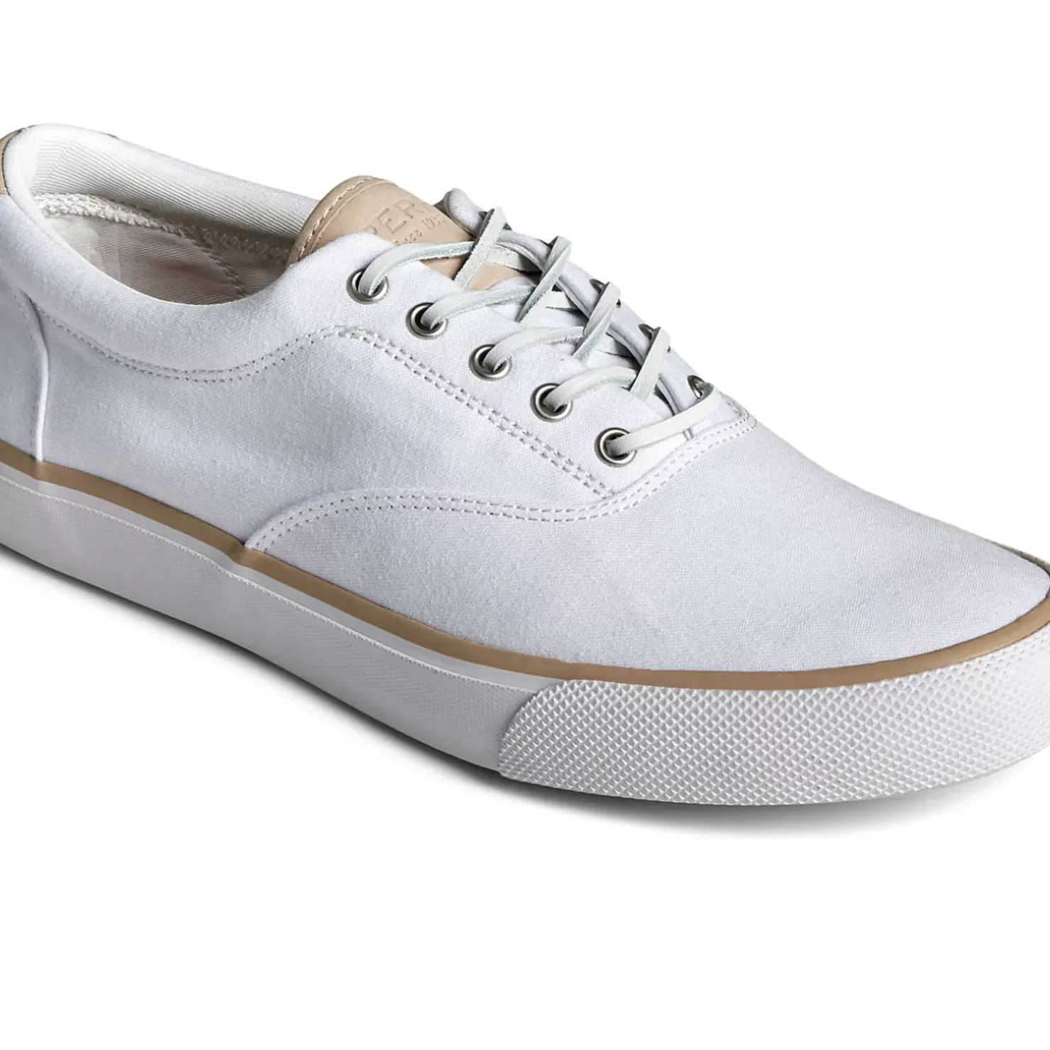 Men Sperry Men's SeaCycled™ Striper II CVO Twill Sneaker
