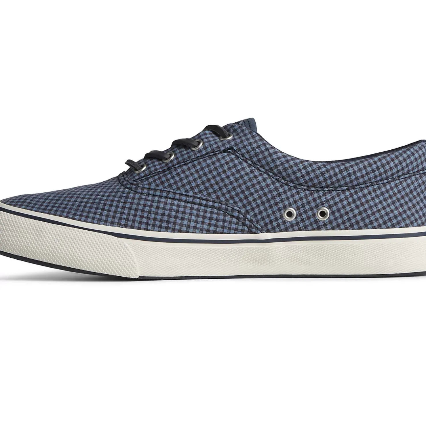 Men Sperry Men's SeaCycled™ Striper II CVO Gingham Sneaker