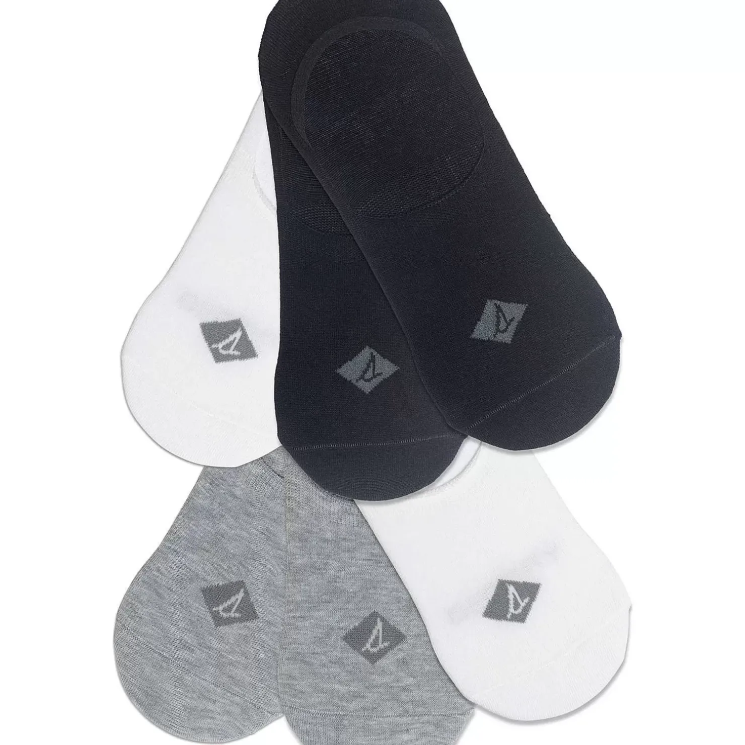 Men Sperry Men's Sneaker Liner 6-Pack Sock