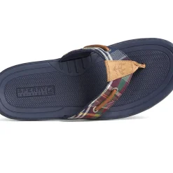 Men Sperry Men's x Brooks Brothers Baitfish Flip Flop