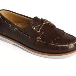 Men Sperry Men's x Brooks Brothers Authentic Original&trade; Kiltie Boat Shoe