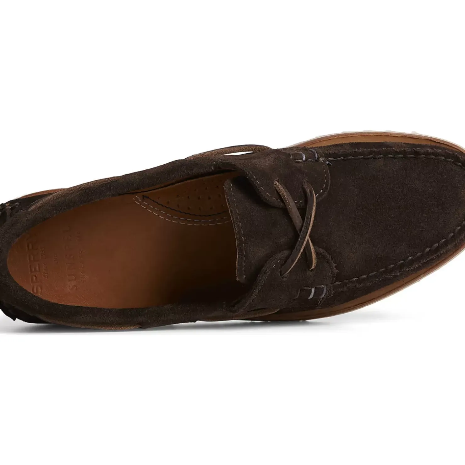 Men Sperry Men's x Sunspel Authentic Original™ Suede Boat Shoe
