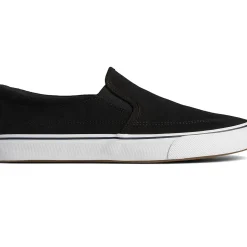 Men Sperry Men's Striper II Twin Gore Suede Slip On Sneaker