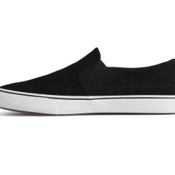 Men Sperry Men's Striper II Twin Gore Suede Slip On Sneaker