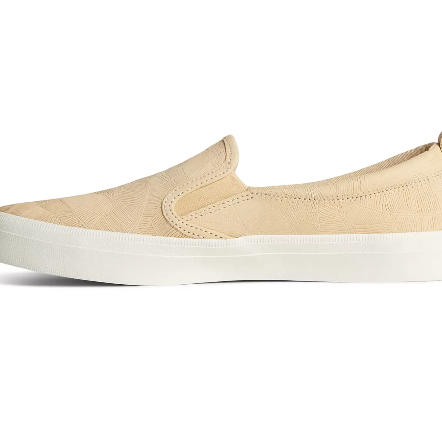 Men/Women Sperry Women's Crest Leather Palm Embossed Slip On Sneaker