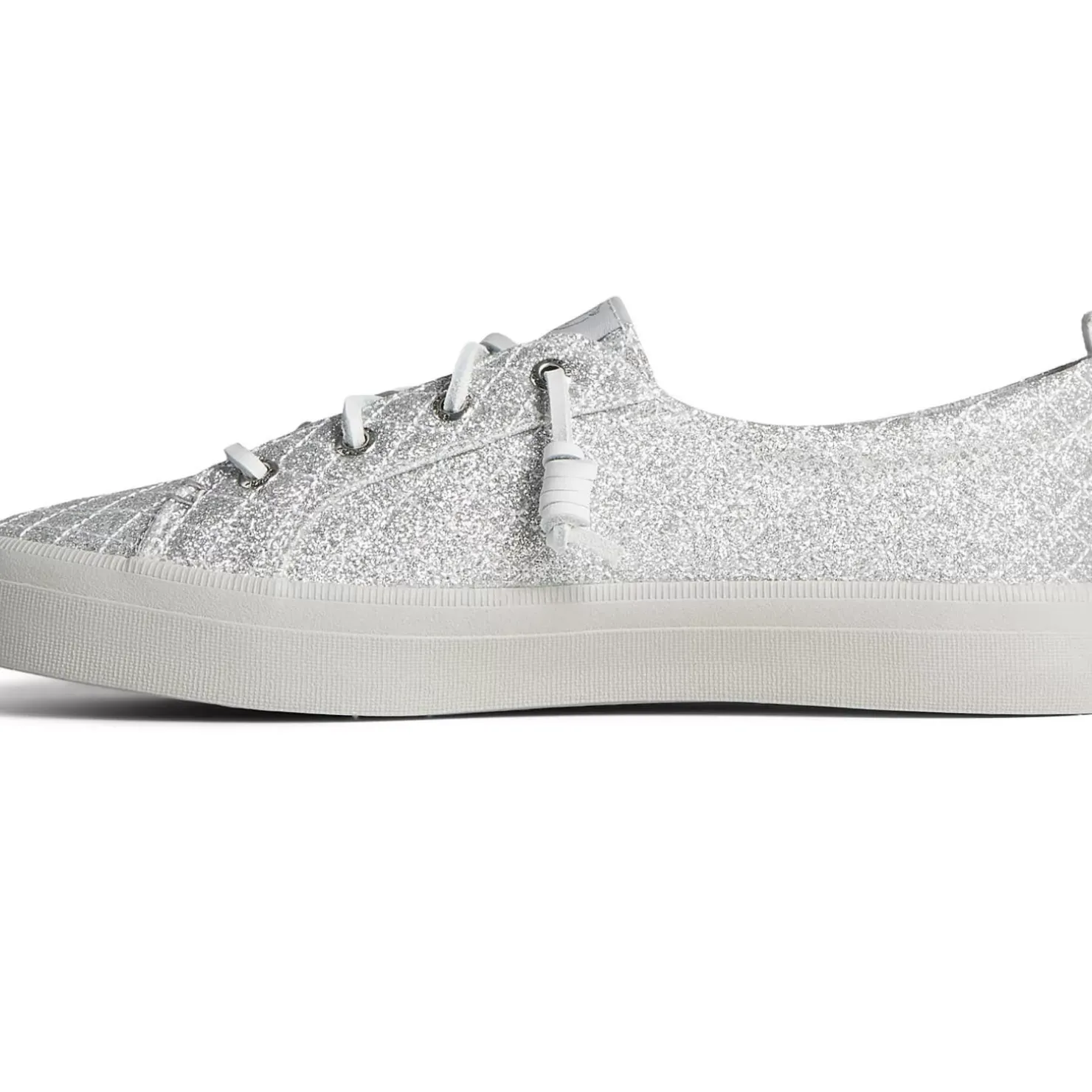Men/Women Sperry Women's Crest Quilted Shimmer Sneaker