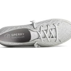 Men/Women Sperry Women's Crest Quilted Shimmer Sneaker