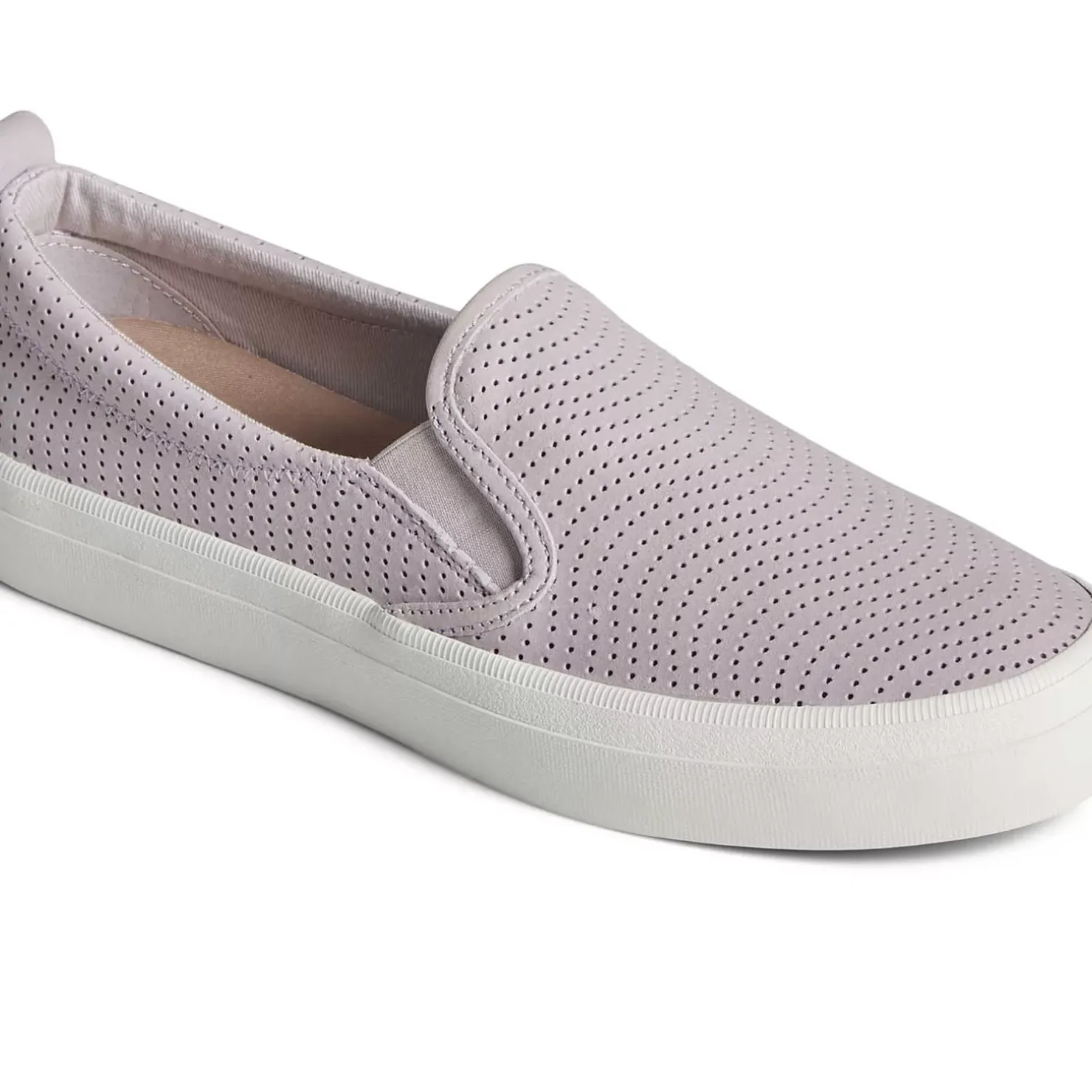 Men/Women Sperry Women's Crest Twin Gore Leather Wave Perforated Sneaker