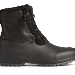 Men/Women Sperry Women's Maritime Repel Teddy Trim Snow Boot