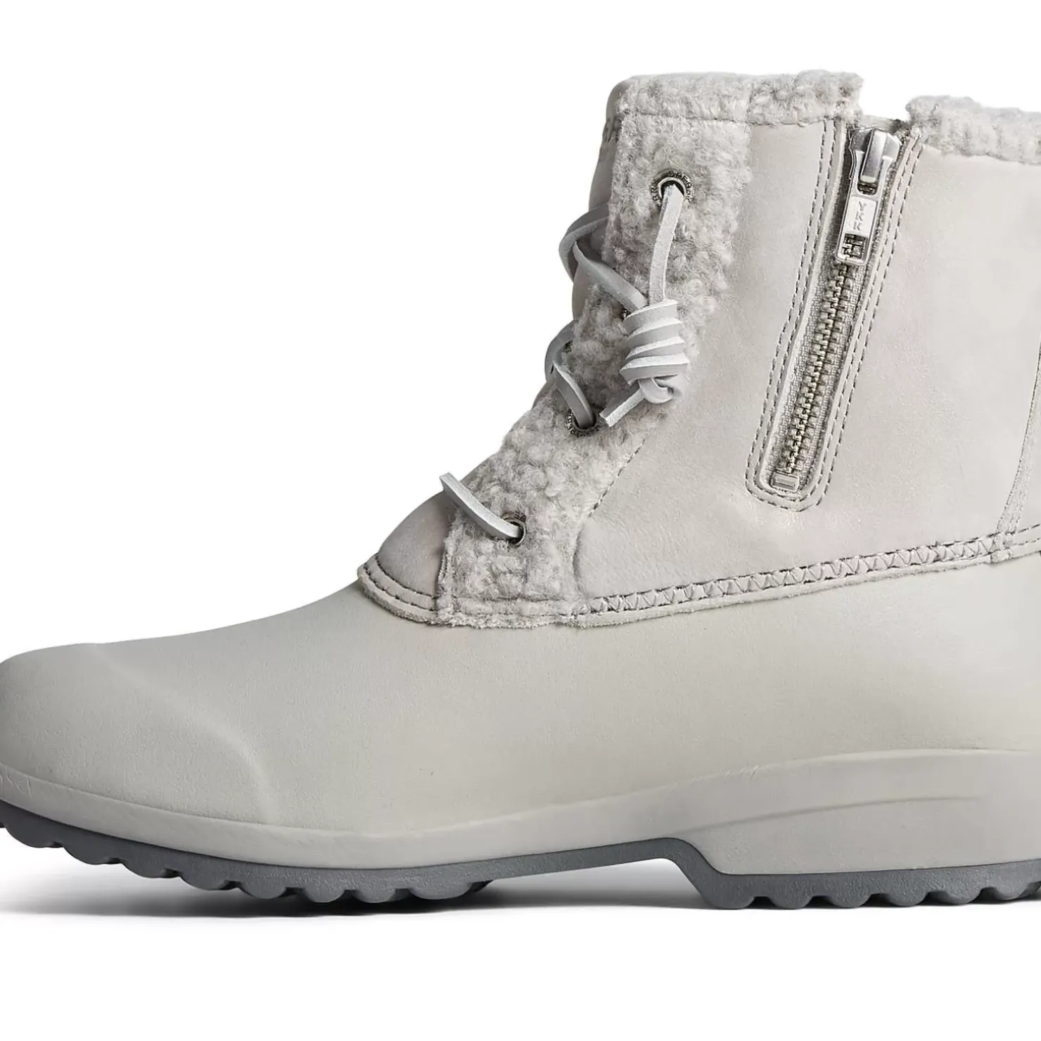 Men/Women Sperry Women's Maritime Repel Teddy Trim Snow Boot