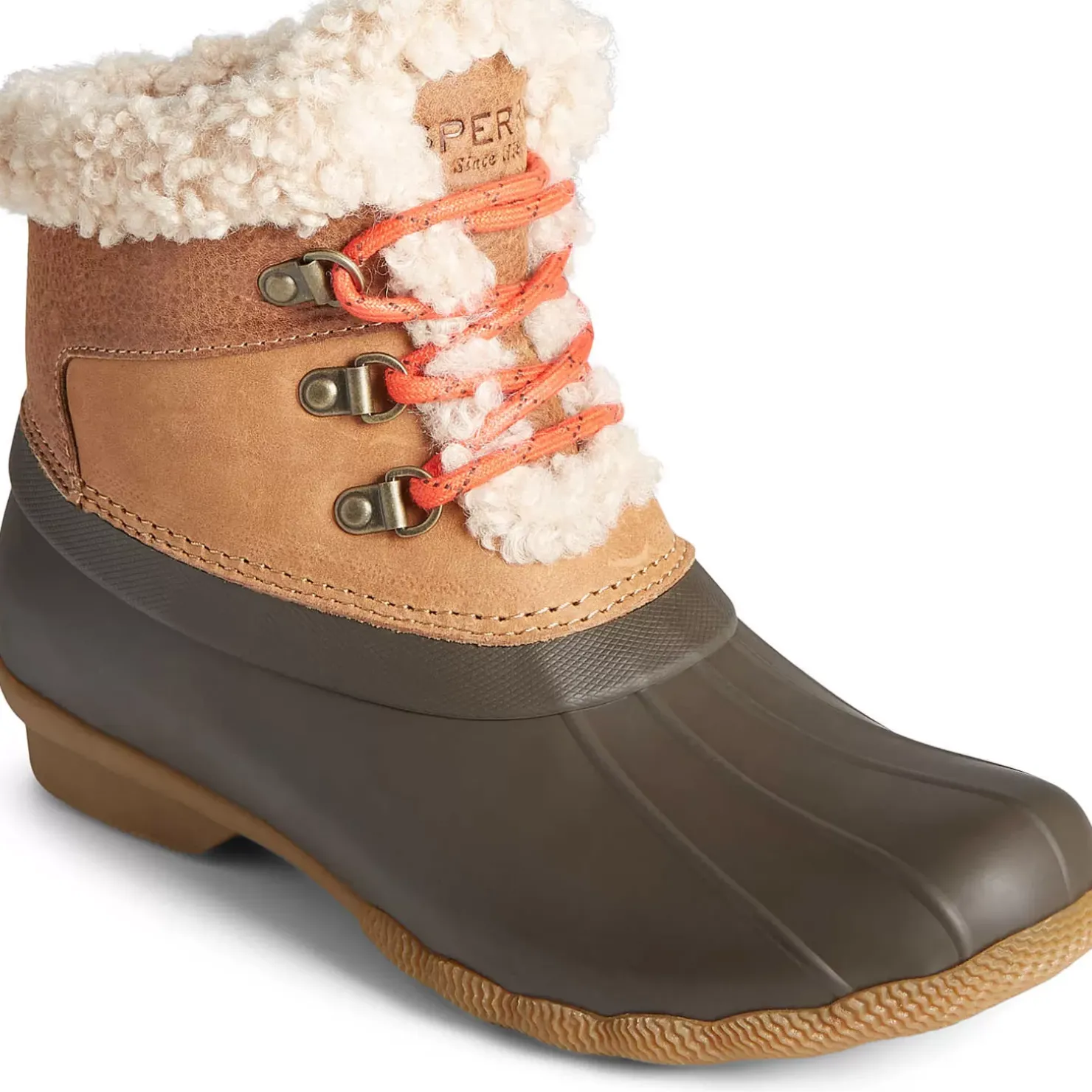 Men/Women Sperry Women's Saltwater Alpine Leather Duck Boot