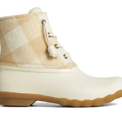Men/Women Sperry Women's Saltwater Buffalo Check Duck Boot