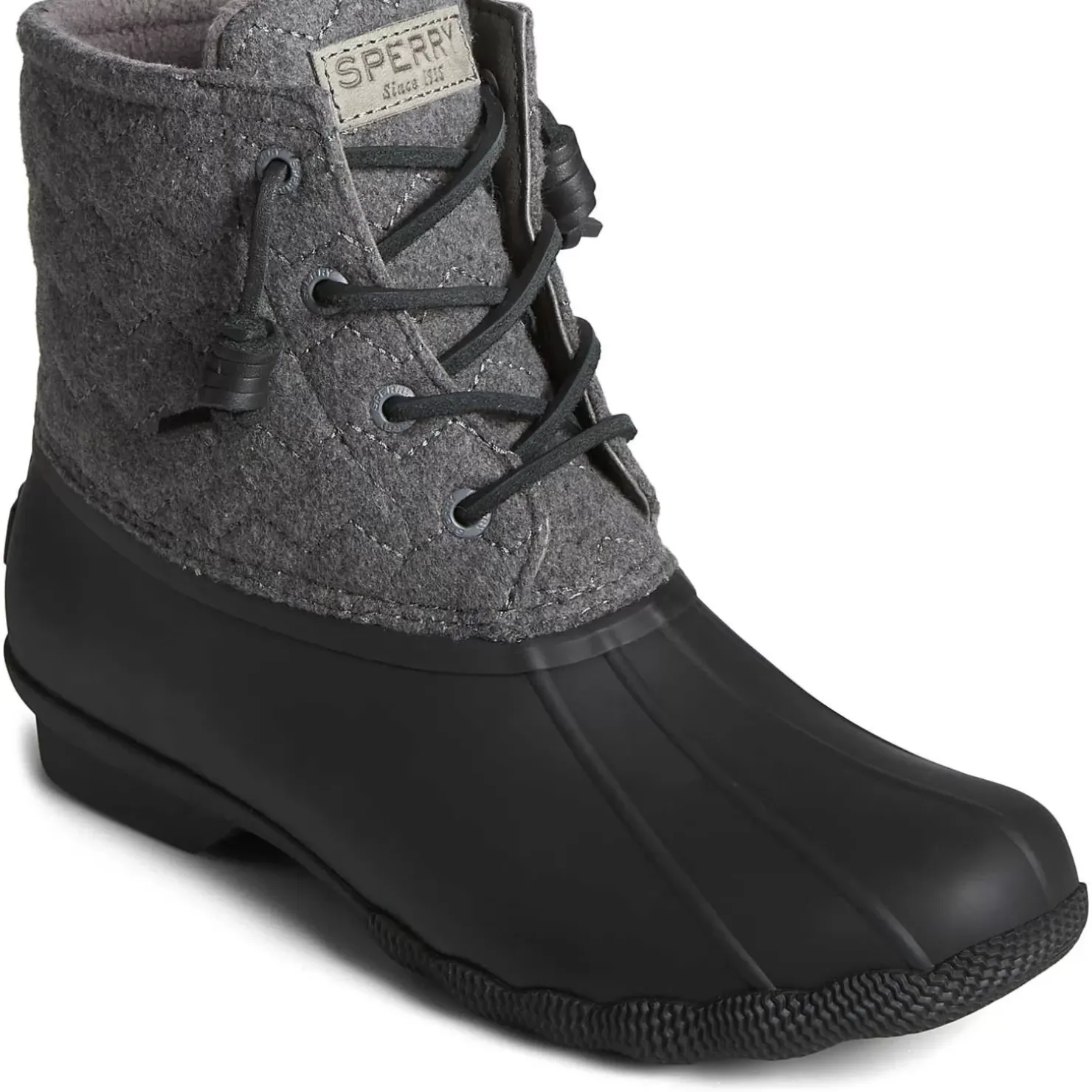 Men/Women Sperry Women's Saltwater Chevron Wool Duck Boot