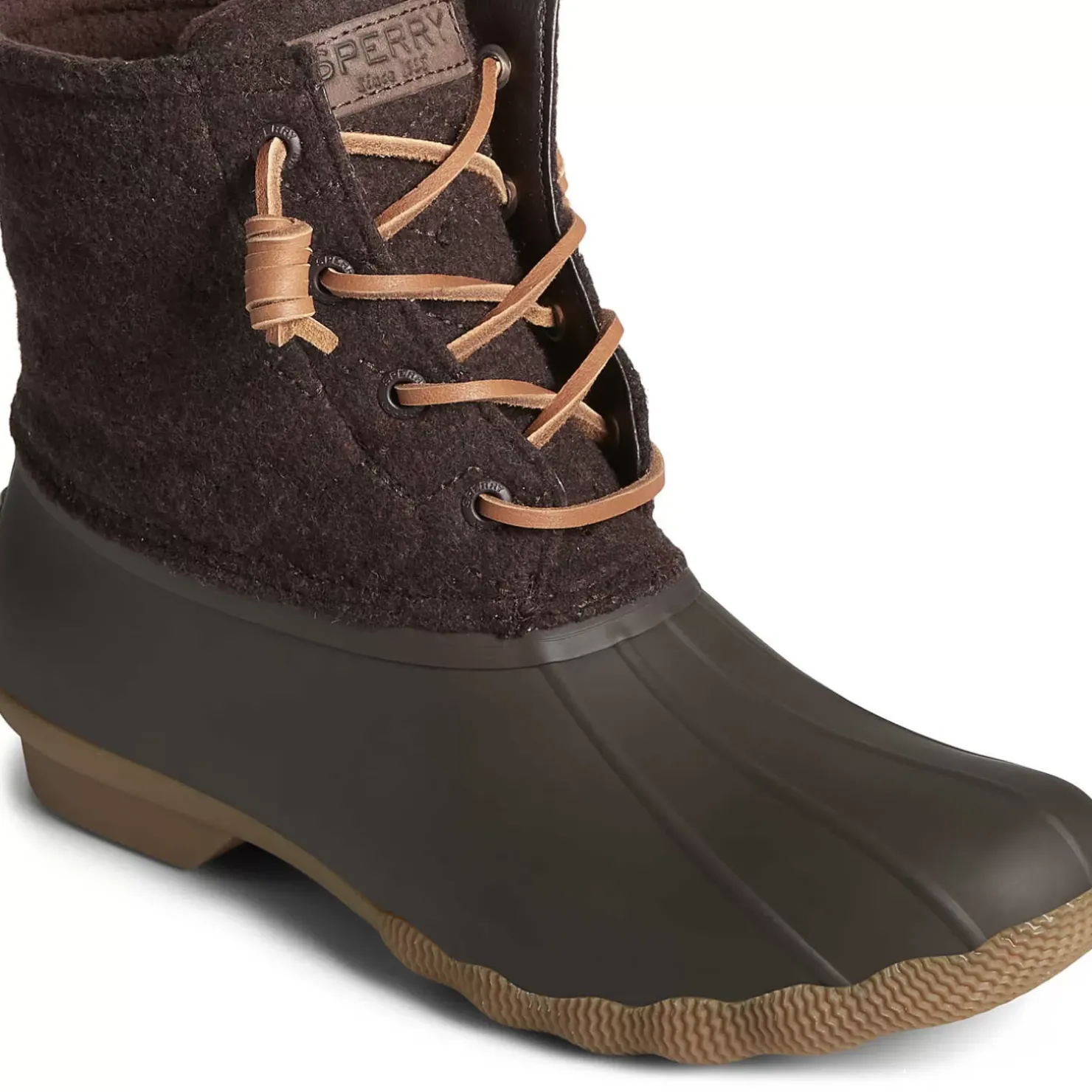 Men/Women Sperry Women's Saltwater Chevron Wool Duck Boot
