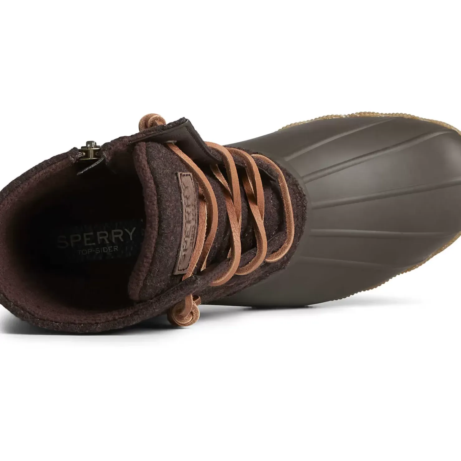 Men/Women Sperry Women's Saltwater Chevron Wool Duck Boot