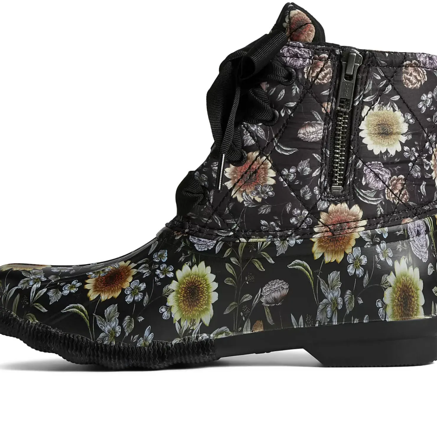 Men/Women Sperry Women's Saltwater Floral Duck Boot