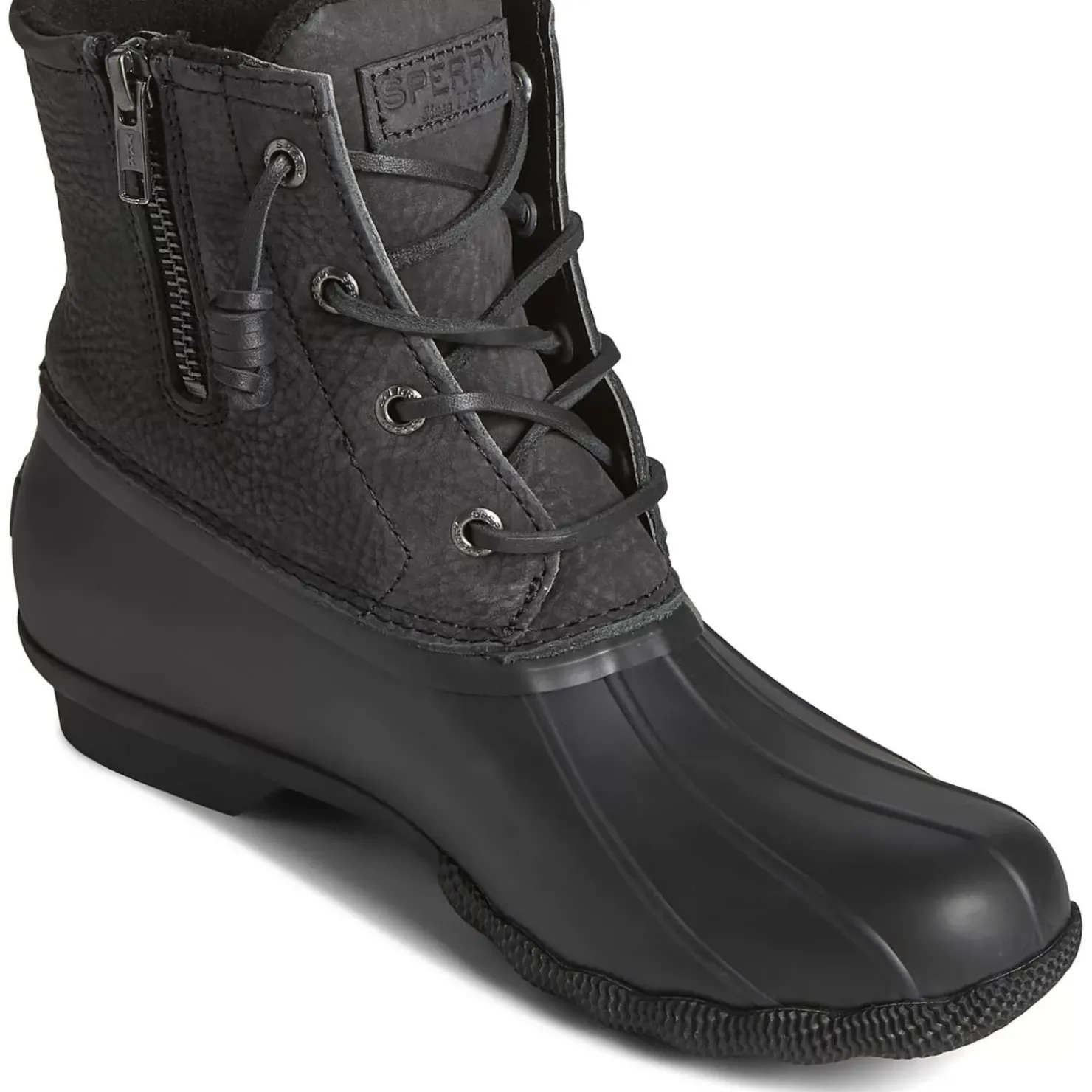 Men/Women Sperry Women's Saltwater Mainsail Leather Duck Boot
