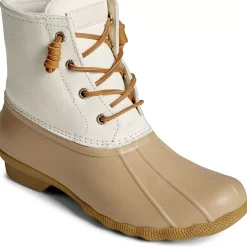 Men/Women Sperry Women's Saltwater Mainsail Leather Duck Boot