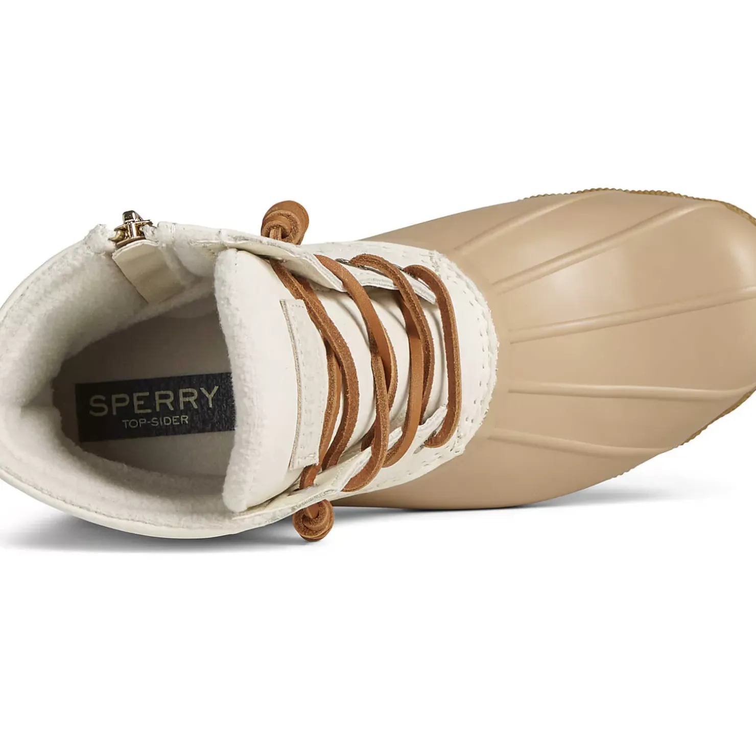 Men/Women Sperry Women's Saltwater Mainsail Leather Duck Boot