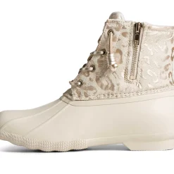 Men/Women Sperry Women's Saltwater Metallic Jacquard Duck Boot