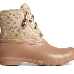 Men/Women Sperry Women's Saltwater Metallic Jacquard Duck Boot