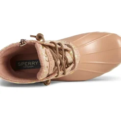 Men/Women Sperry Women's Saltwater Metallic Jacquard Duck Boot