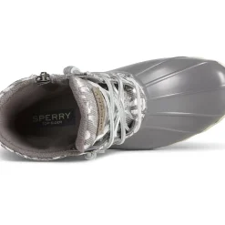 Men/Women Sperry Women's Saltwater Metallic Jacquard Duck Boot