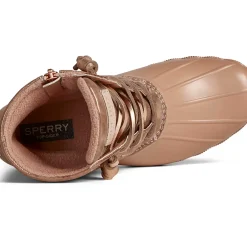 Men/Women Sperry Women's Saltwater Metallic Leather Duck Boot