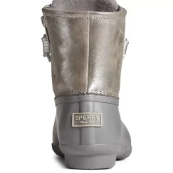 Men/Women Sperry Women's Saltwater Metallic Leather Duck Boot