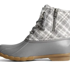 Men/Women Sperry Women's Saltwater Plaid Wool Duck Boot