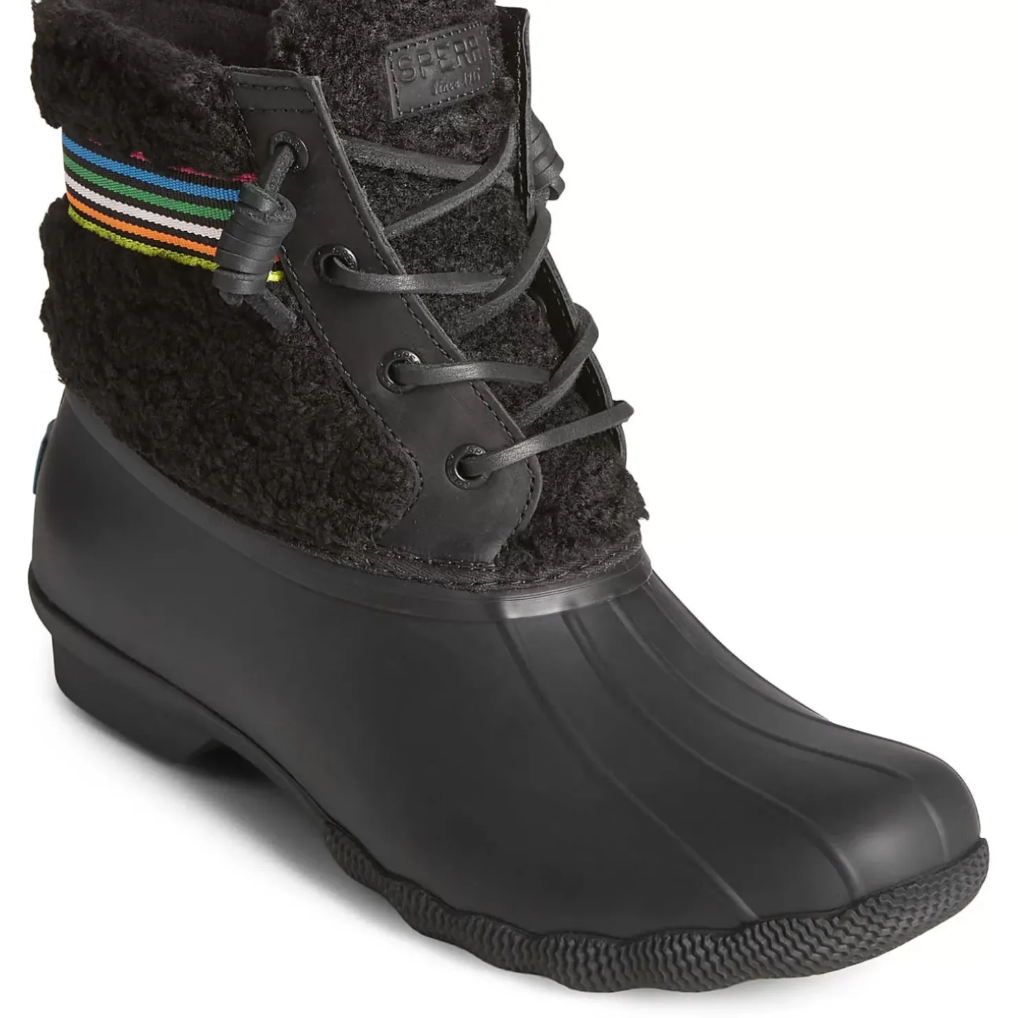 Men/Women Sperry Women's Saltwater™ Rainbow Sherpa Duck Boot