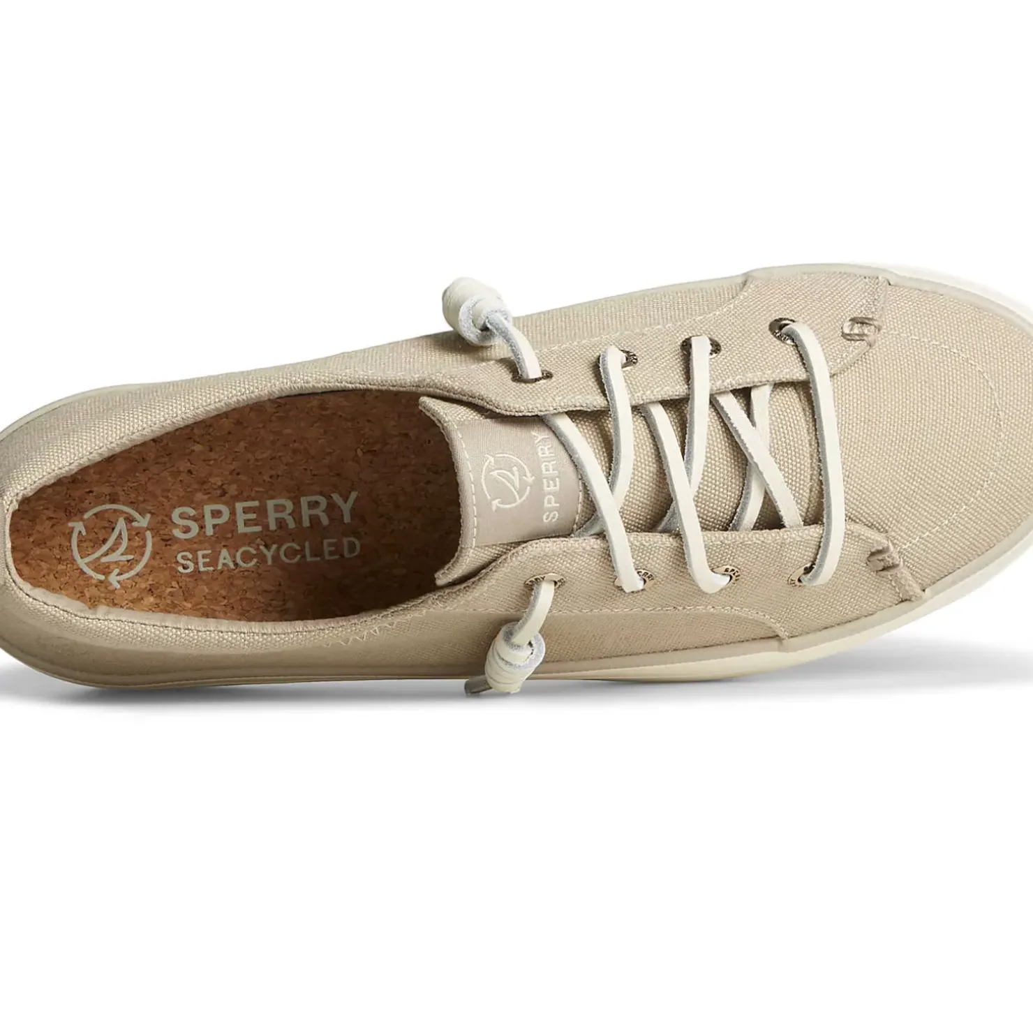 Men/Women Sperry Women's SeaCycled™ Crest Vibe Textile Platform Sneaker