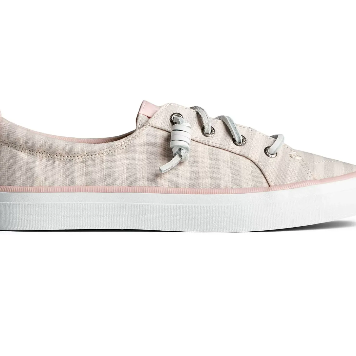 Men/Women Sperry Women's SeaCycled™ Crest Vibe Striped Textile Sneaker