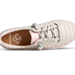Men/Women Sperry Women's SeaCycled™ Crest Vibe Striped Textile Sneaker