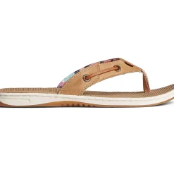Men/Women Sperry Women's Seafish Leather Flip Flop