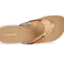 Men/Women Sperry Women's Seafish Leather Flip Flop