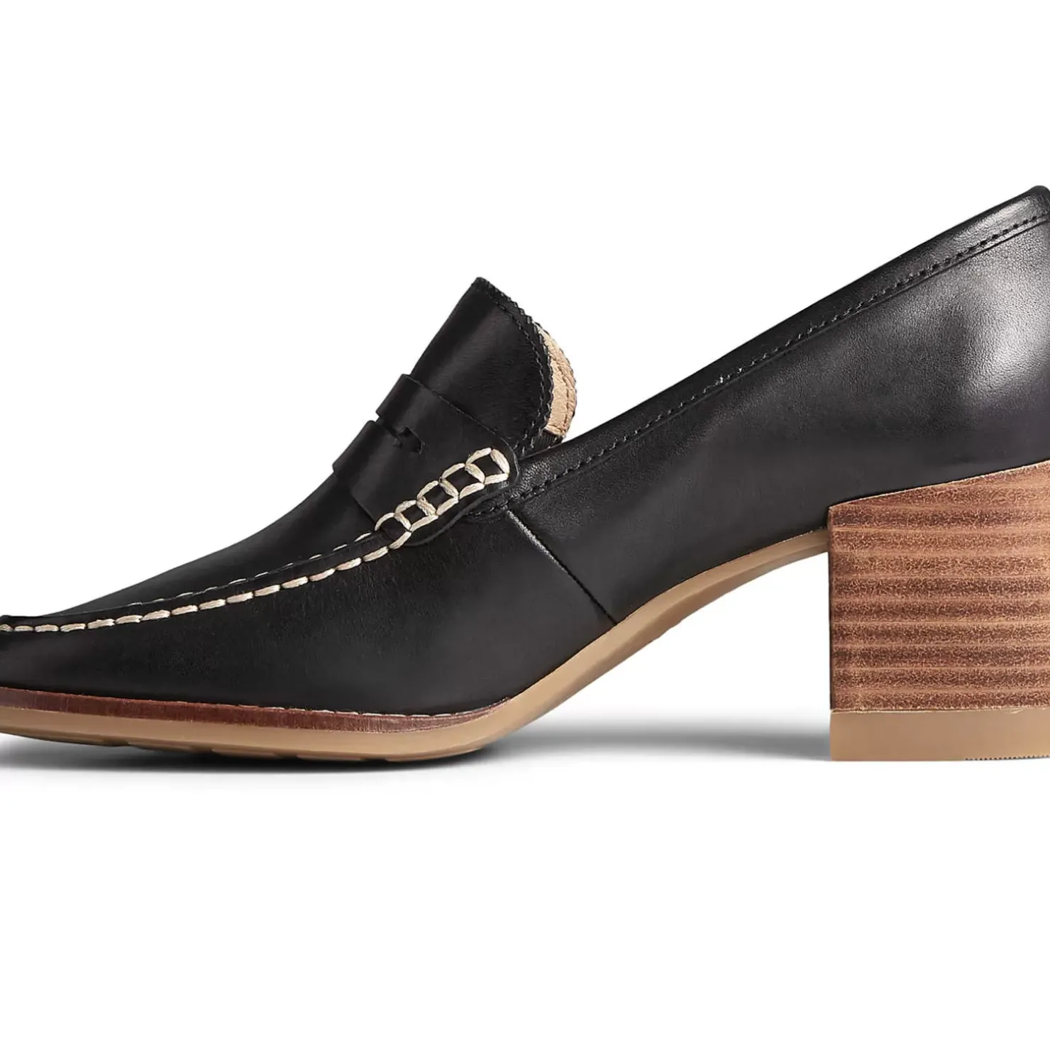 Men/Women Sperry Women's Seaport Penny Heel Leather Loafer