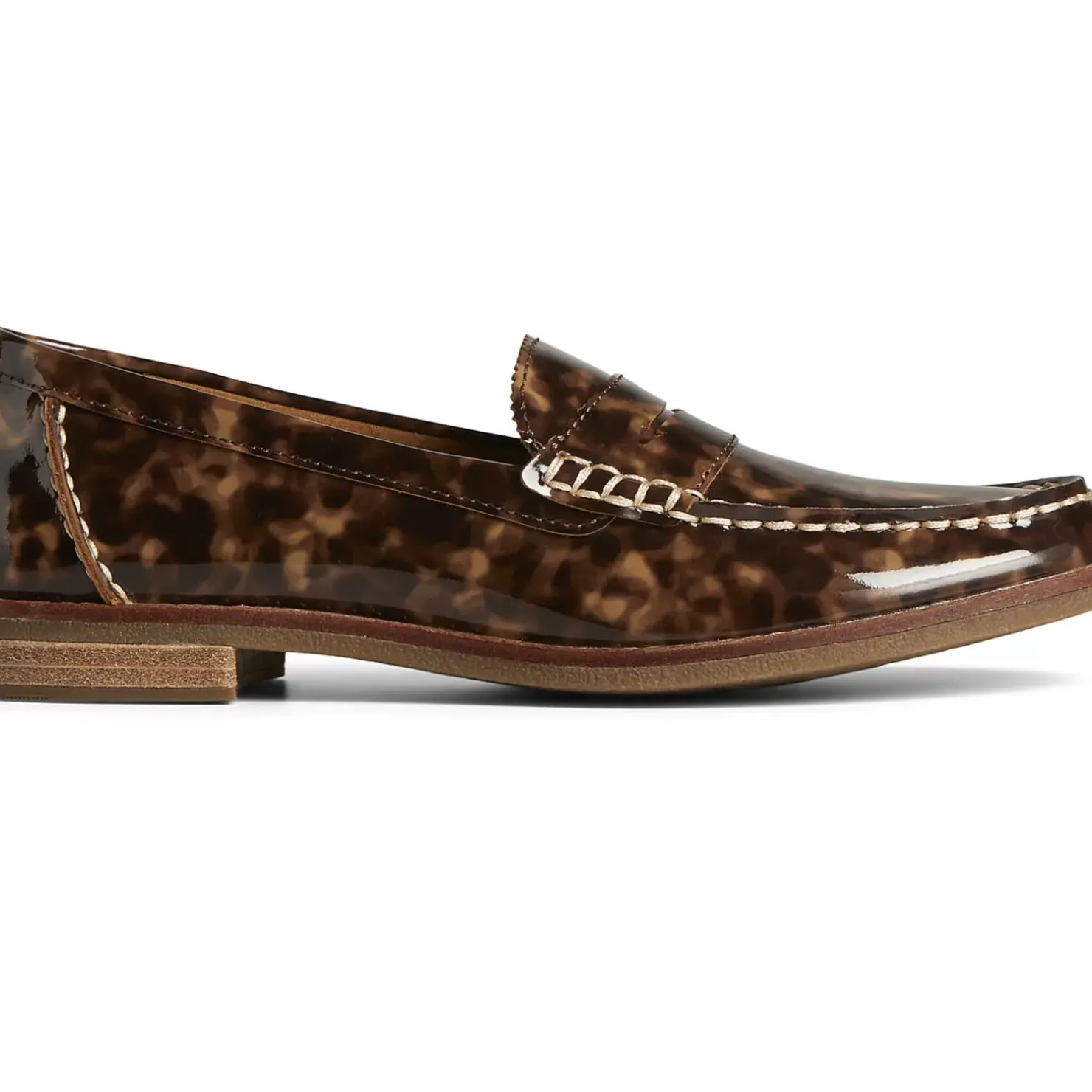 Men/Women Sperry Women's Seaport Penny Tortoise Leather Loafer