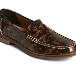 Men/Women Sperry Women's Seaport Penny Tortoise Leather Loafer